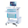 Factory price Emergency ABS Plastic infusion trolley Patient Transfer treatment Trolley